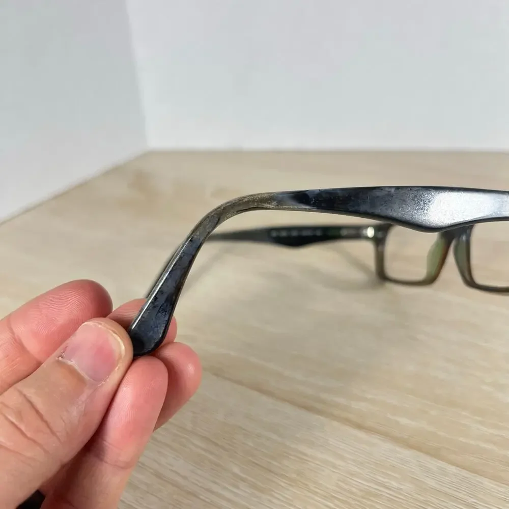 Ray-Ban RB5206 2445 Eyeglasses 52-18-140 Brown Green Full Rim PARTS ONLY